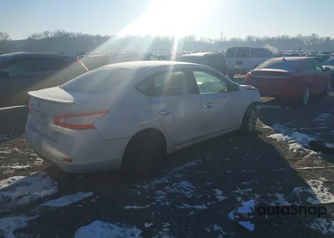 2013 Nissan Sentra Fe+ Sv z USA, uszkodzony, nr VIN 3N1AB7APXDL672808